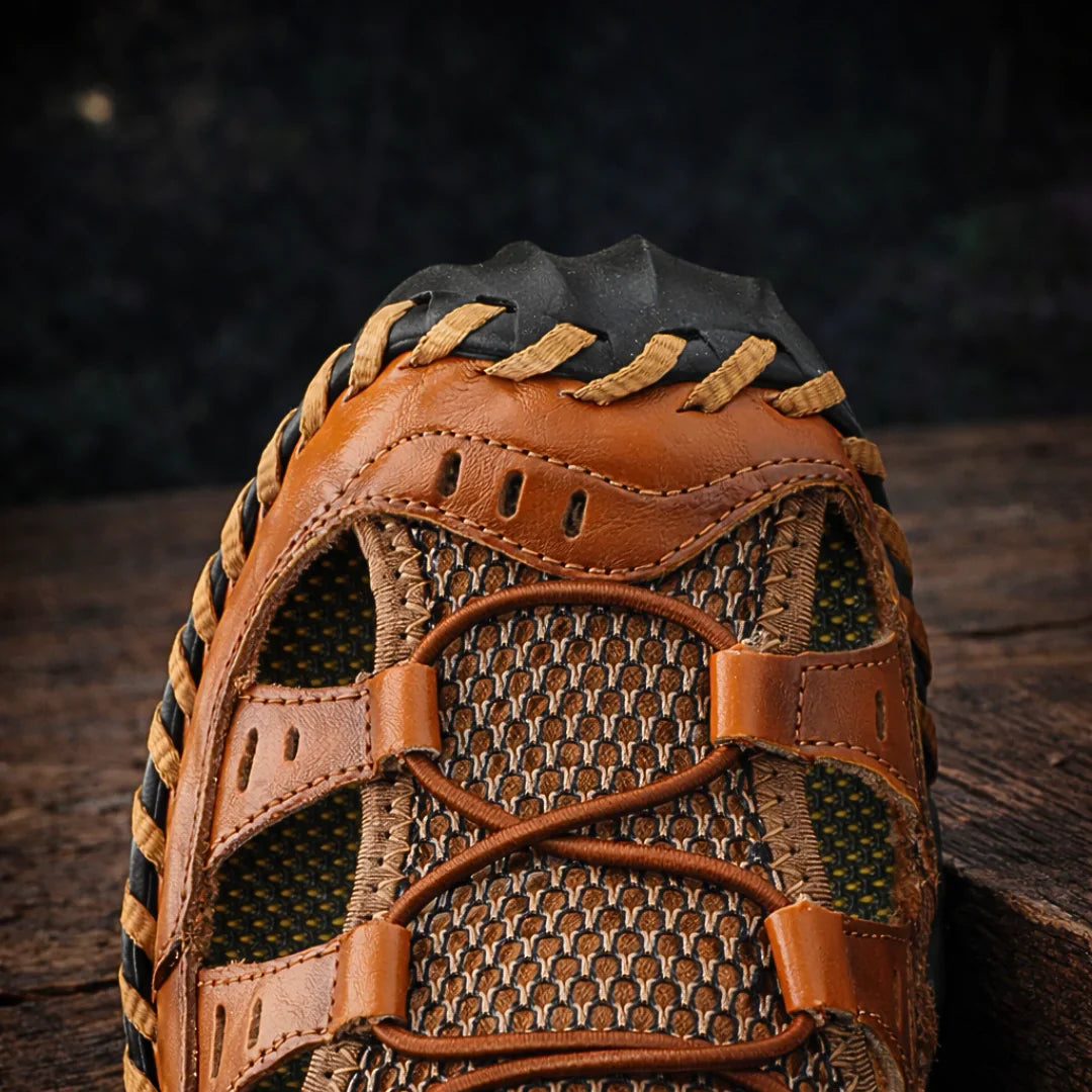 Gustavoo | Sandalias Cerradas Con Malla Transpirable