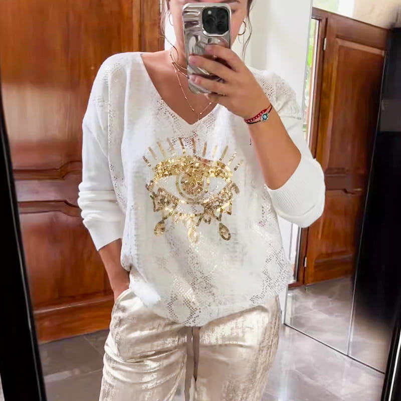 Ashley | Conjunto De Dos Piezas Con Lentejuelas