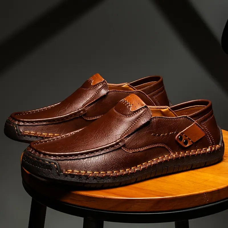 Sanath - Zapatos de Piel de Becerro Transpirable