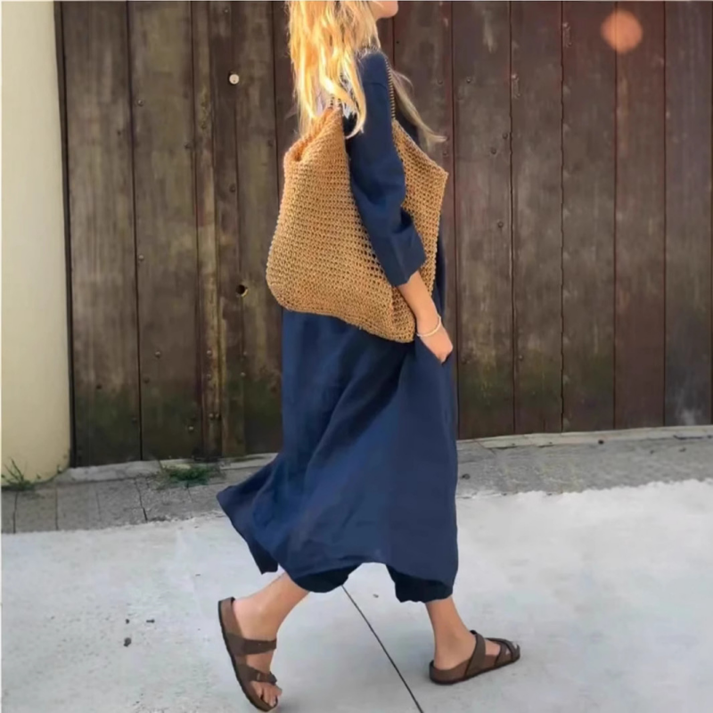 Abby | Conjunto Holgado de Dos Piezas Cuello V