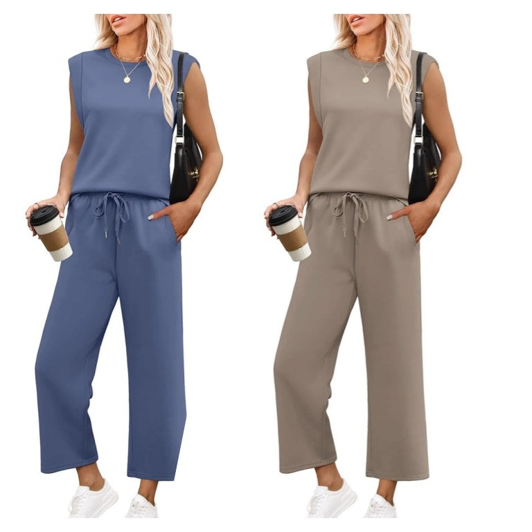 Odeta | Conjunto Dos Piezas Sin Mangas Casual
