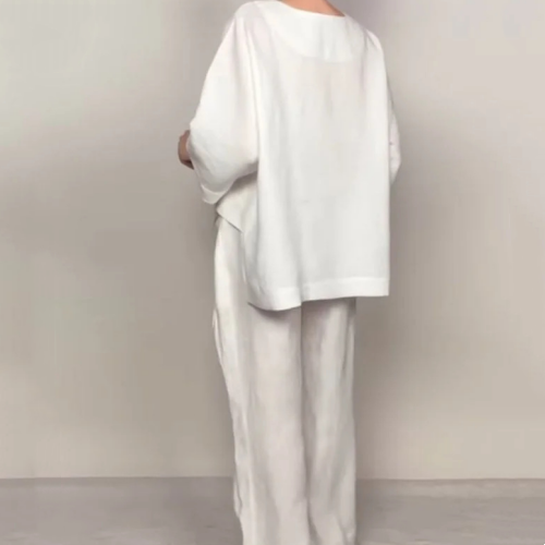 Ginevra | Conjunto Dos Piezas Pantalón Ancho