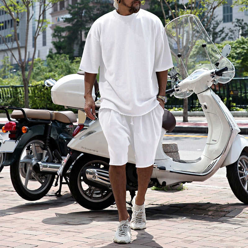 Bestien | Conjunto De Camiseta De Manga Corta Y Pantalones Cortos Para Hombre