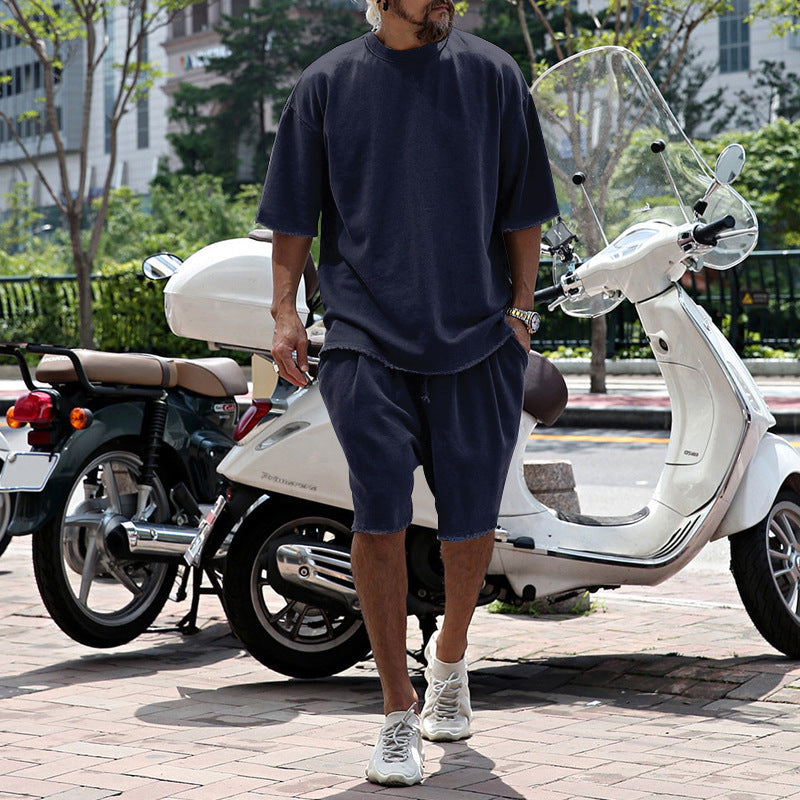 Bestien | Conjunto De Camiseta De Manga Corta Y Pantalones Cortos Para Hombre