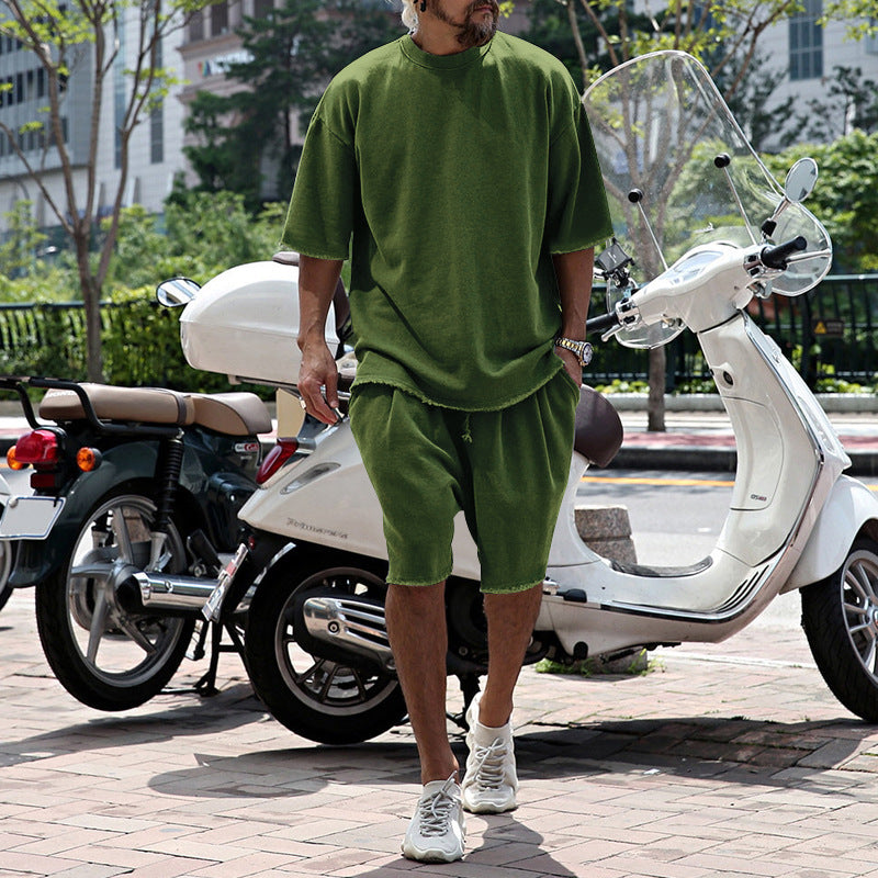 Bestien | Conjunto De Camiseta De Manga Corta Y Pantalones Cortos Para Hombre