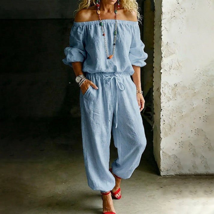 Gunay | Mono Largo Con Escote Bardot