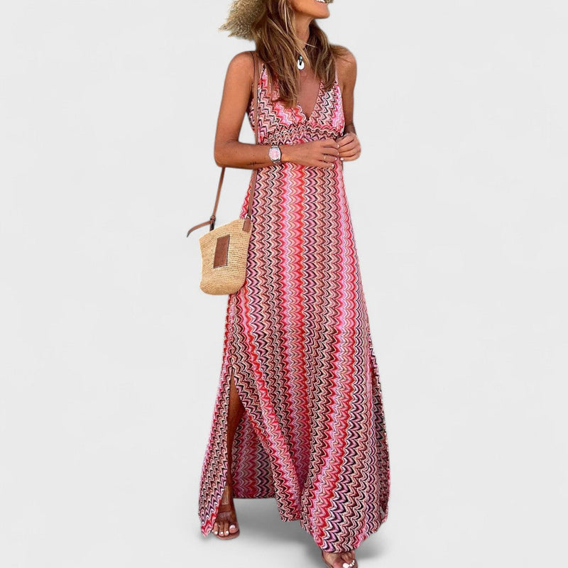Erandi - Vestido largo de Verano Hecho a Mano