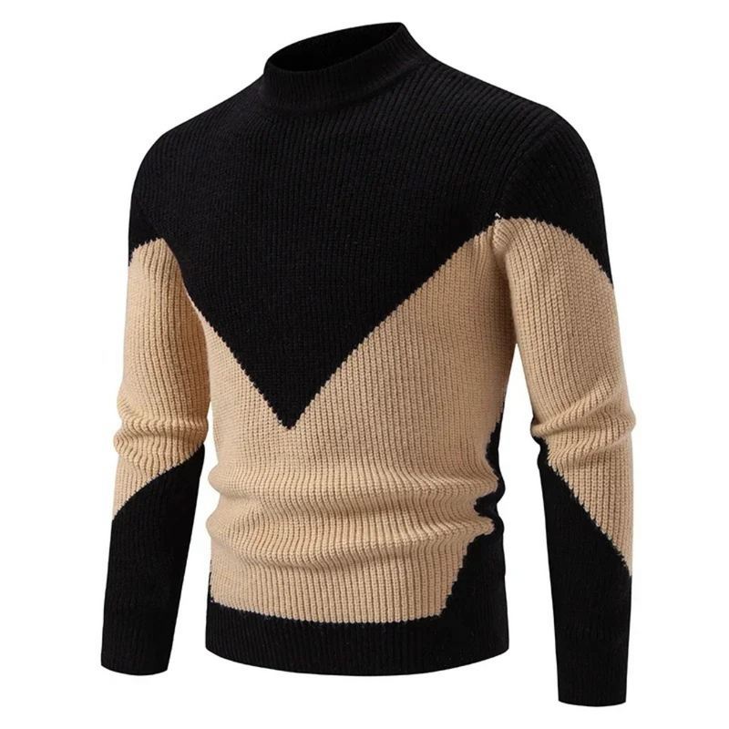 Zohir | Jersey De Manga Larga Con Cuello Alto Acanalado