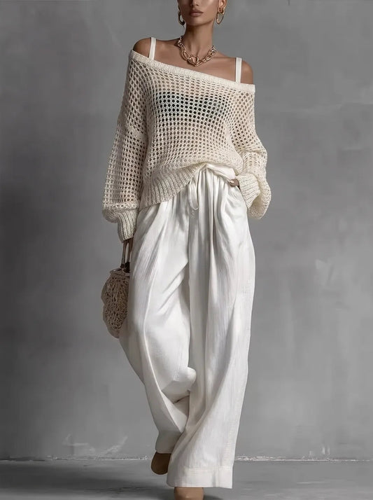 Adriani | Conjunto De Dos Piezas Con Jersey Y Pantalón
