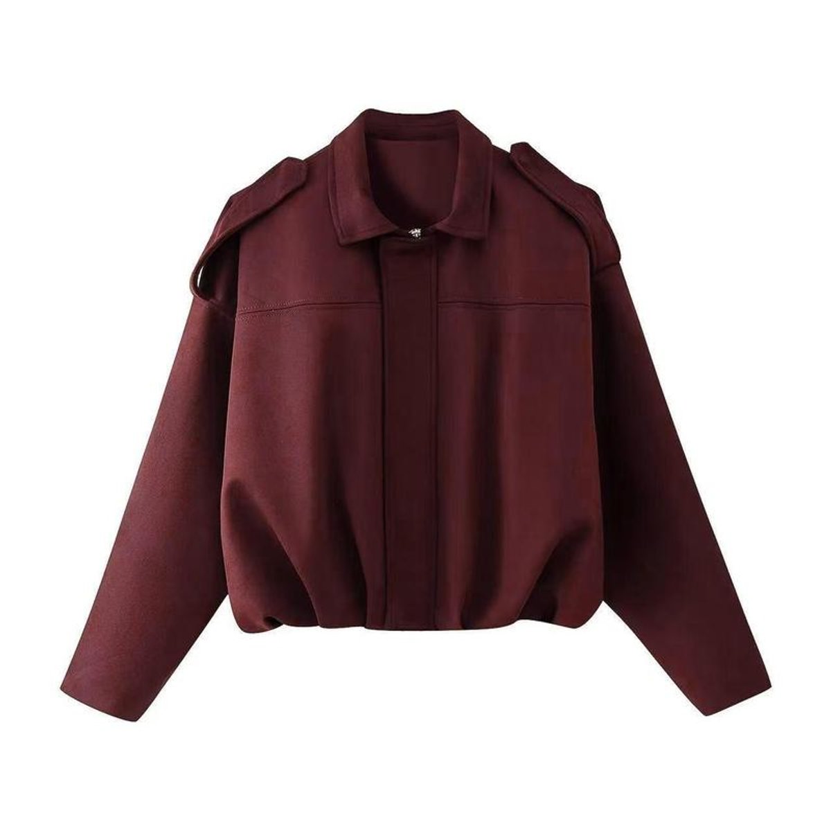 Talieenna | Chaqueta Bomber Oversized Estilo Vintage
