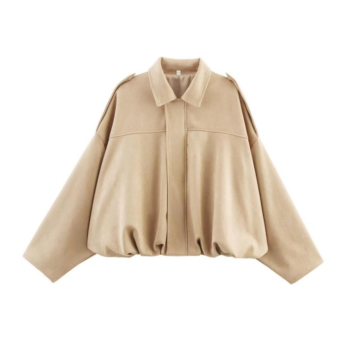 Talieenna | Chaqueta Bomber Oversized Estilo Vintage